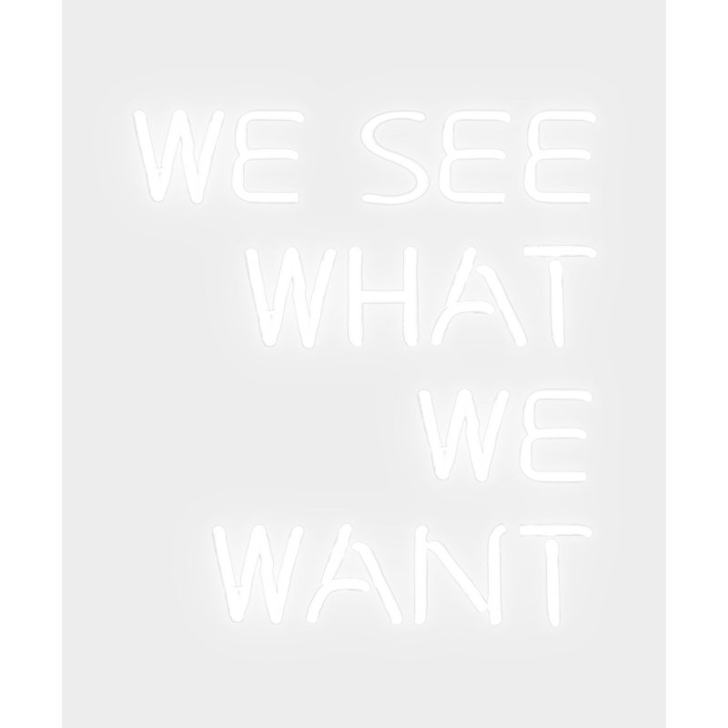 What We Want Print by Mat Sanders