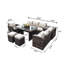 Ensemble de conversation avec coussins pour 8 personnes Abhinav Rattan-376680065