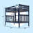 Joleen Kids Twin Over Twin Bunk Bed-602111489