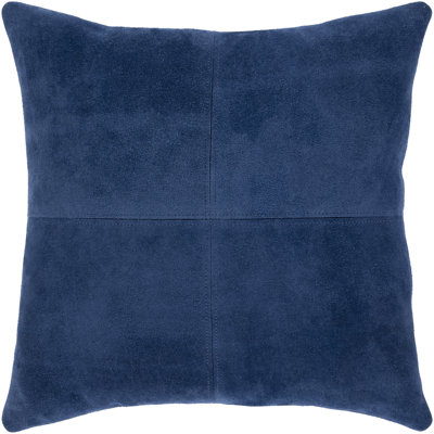 Manitou Square Leather Pillow Cover