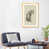 Toile avec cadre en bois beige n'est pas disponible