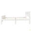 Lit plateforme avec base de lit en bois et lit-bateau-116409980