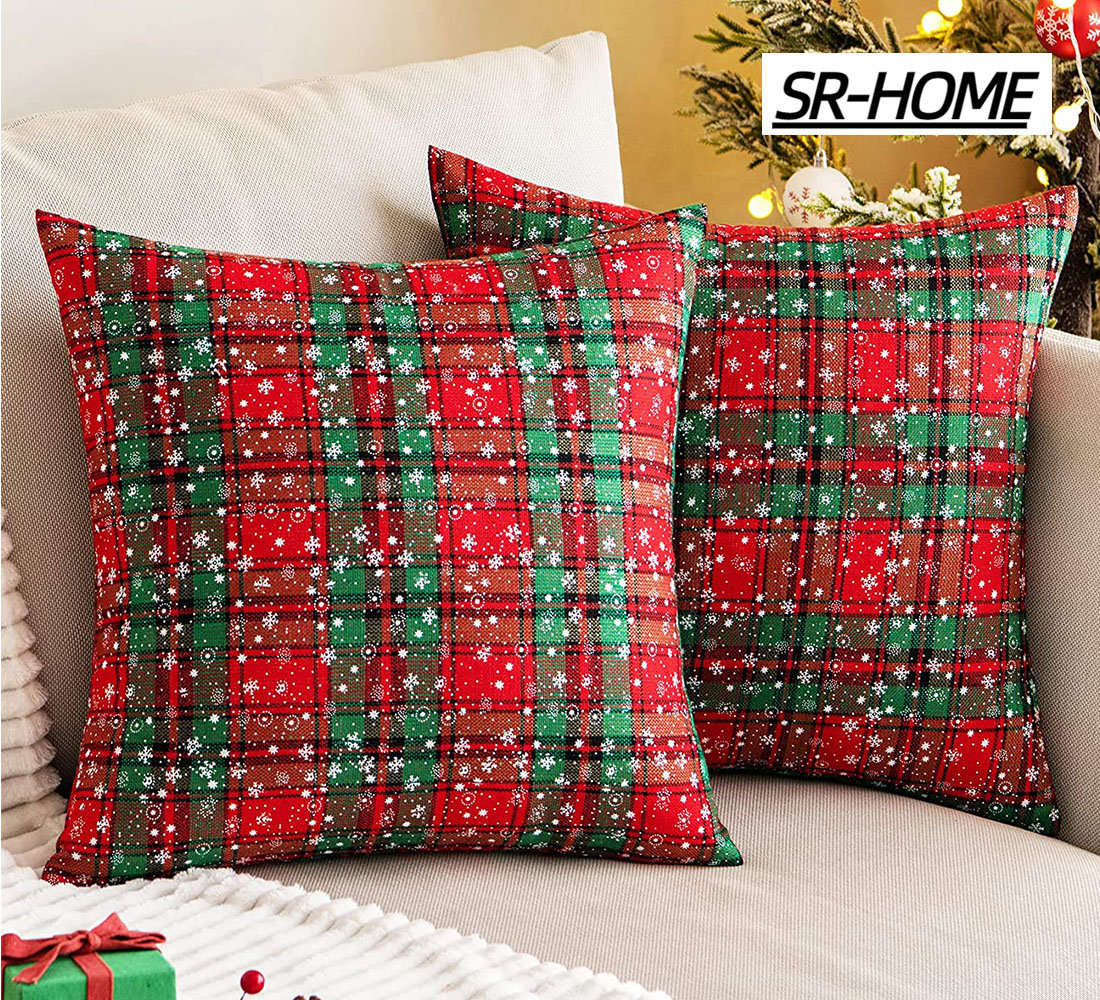 SR-HOME Decorative Throw Pillow Covers Sofa Thick Cushion Pillow