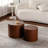 Coffee Table Set Of 2 Round Wooden Coffee Tables Circle Modern Table For Living Room Bedroom Accent End Side Table-1717561160