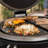 Kamado Joe Half Moon Cast Iron Reversible Grill Griddle for 18 in. ClassicJoe