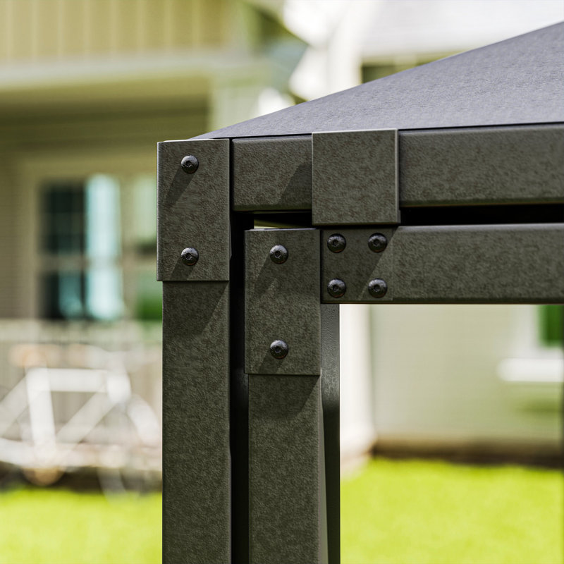 10 Ft. W x 10 Ft. D Metal Soft-top Gazebo