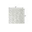 Carrelage mural en porcelaine 3D 6 "x6" Sol Struttura Piuma-69967101