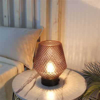 Lotsee Glass Bedside
