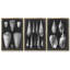 Alabaster Shells I, ensemble de 3 toiles encadrées sur toile-986864747-986864748
