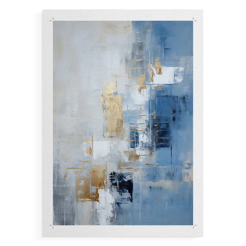 Série ABSTRACT Dxxvi - impression sur toile seulement - non encadrée, H 18 po x l 12 po