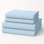 Ensemble de draps 100% coton American Home (grand, bleu)-120027190-120027187
