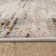 Benton Blue Modern Abstract Stripe Area Rug