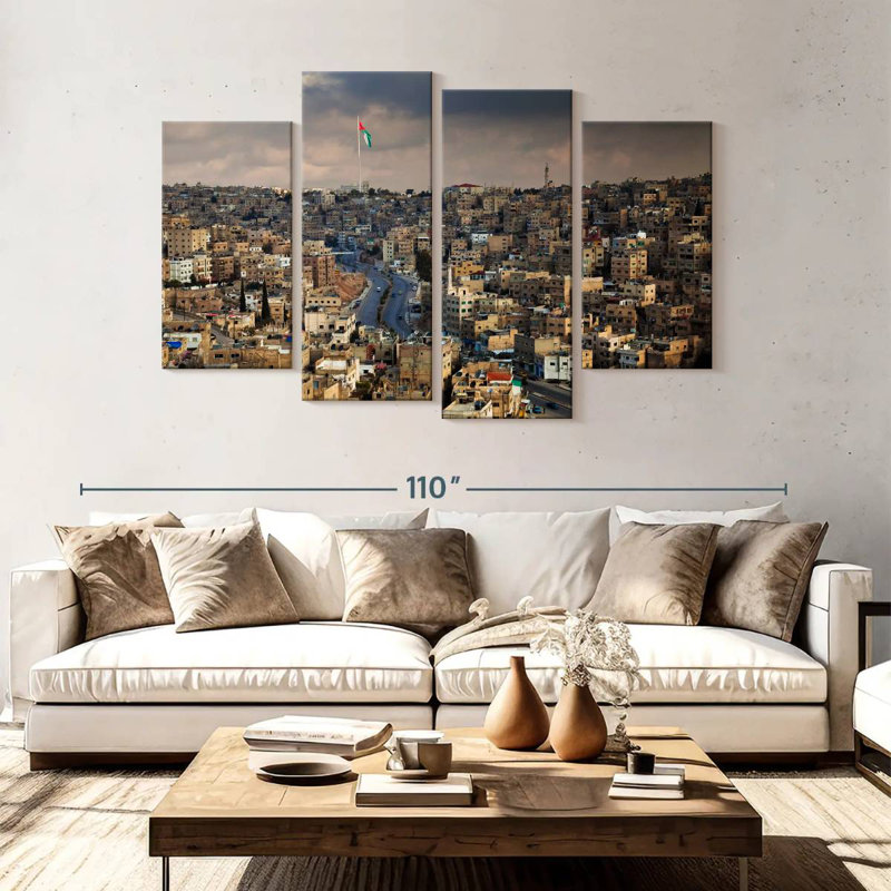 Nicci Amman Jordan Citadel, 54" H x 84" W