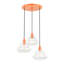 Lustre géométrique à intensité variable à 3 lumières Veston-88580191