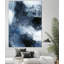 «Composition In Blue Iii», reproduction d'art sur toile géante 72 po x 54 po