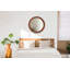Huldar Glass Flat Wall Mirror