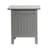 Glenni Solid Wood End Table and Built-In Outlets