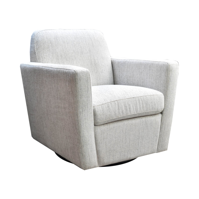 Fauteuil pivotant rembourré Monty