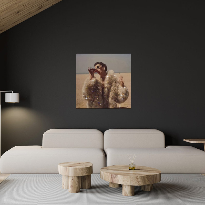 Désert par Yana Potter - photographie non encadrée, H 36 po x l 36 po x P 0,25 po