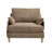 Space-Saving 3-in-1 Convertible Light Brown Sofa Bed Recliner, Mid-Century Modern Design for Small Spaces, Multi-Functional Furniture with Removable Storage Pockets