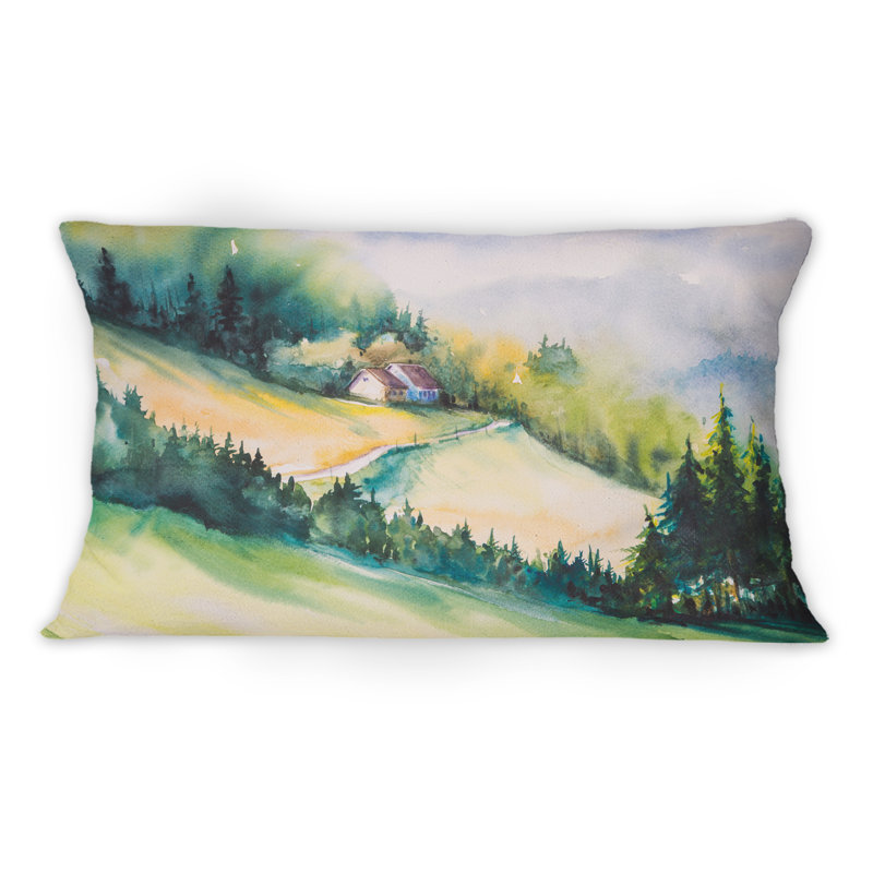 Coussin Green Green Landscape