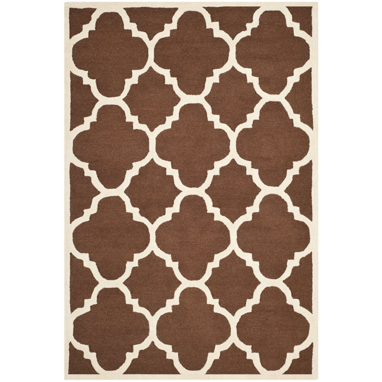 Cannen Hand Tufted Wool Geometric Rug
