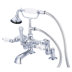 Hot and Cold Labeled Porcelain Lever Handles