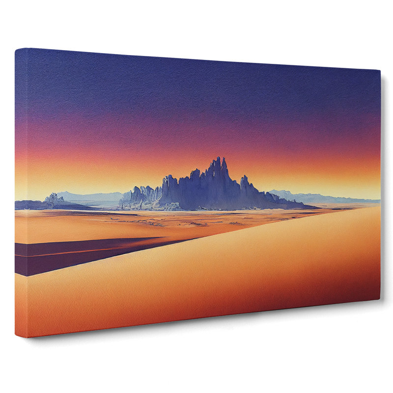 Desert View Vol.3 - Wrapped Canvas, 50cm H x 76cm W x 3cm D