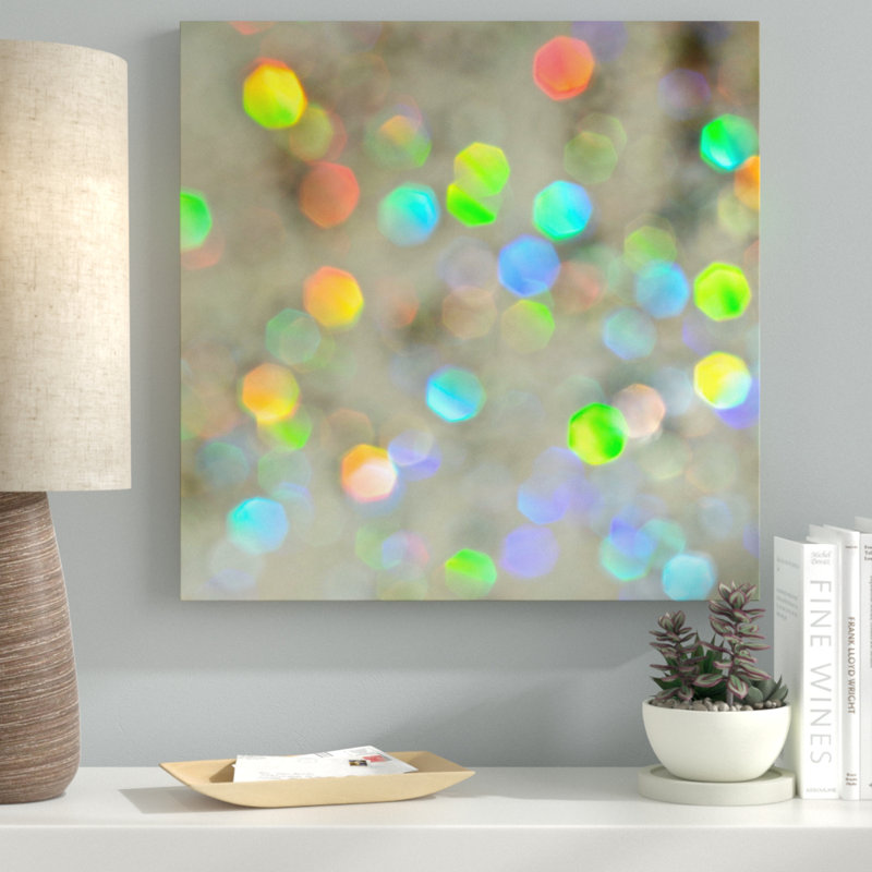 " Glitter Bokeh V " Graphic Art Print