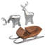 Nambe Holiday - Sleigh W/ Reindeer