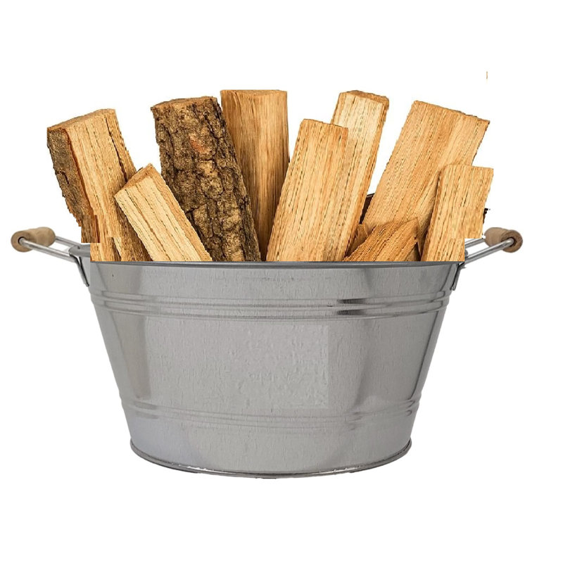 Firewood Storage Bin with Handles