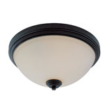 Fullwood Glass Flush Mount