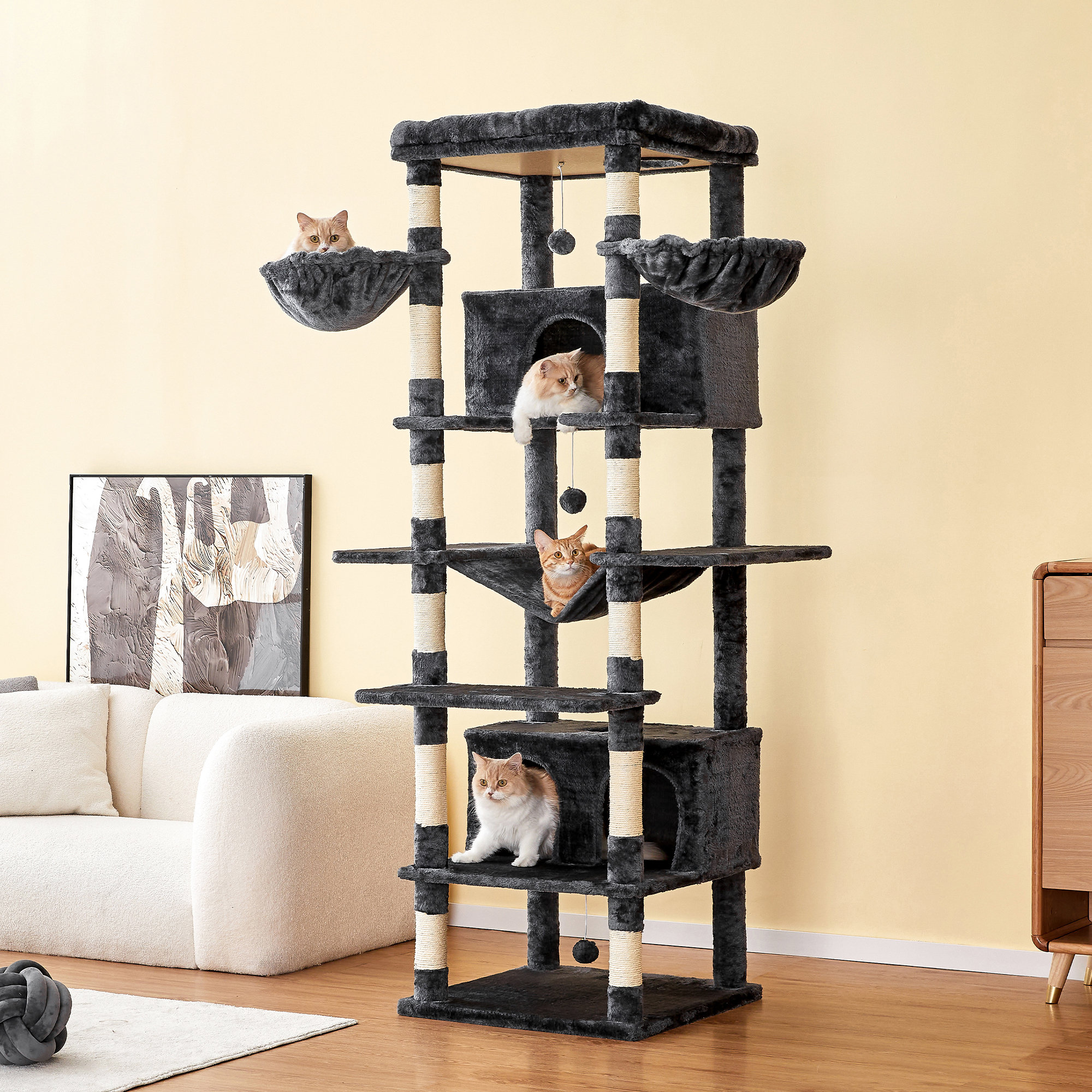 Tucker Murphy Pet™ Danniela 77.6'' H Cat Tree & Reviews | Wayfair