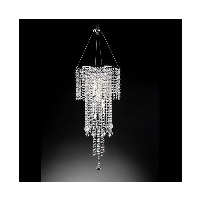 Lustre en cristal 3 lumières Karole
