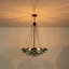 Lustre chic à motif de grappe en verre dégradé moderne-118804008