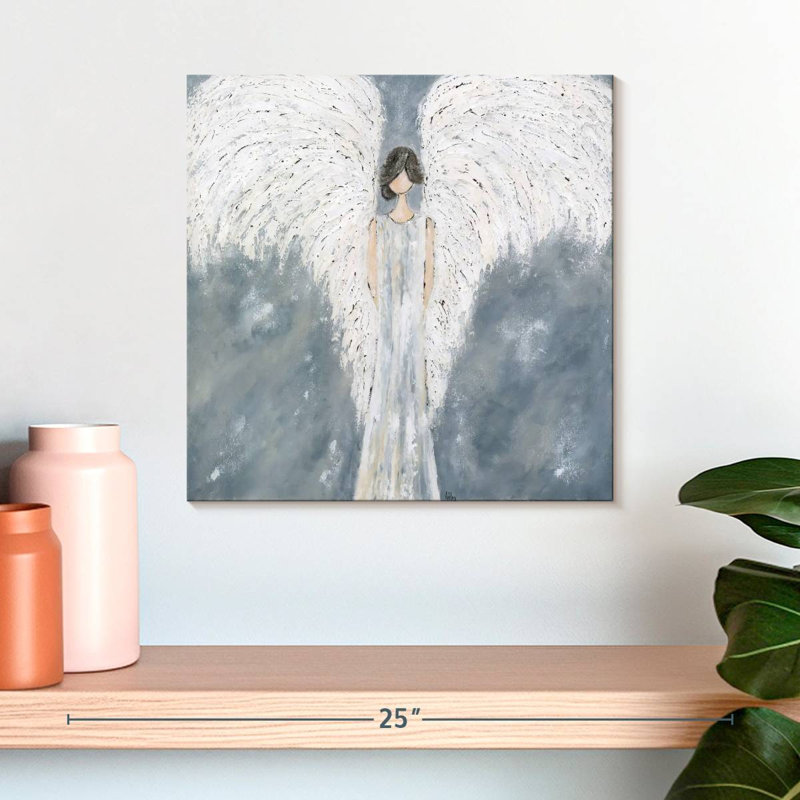 Leisha Guardian Angel Wings, 16" H x 16" W