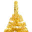 Arbre de Noël artificiel illuminé avec ensemble de décoration de fête en PVC