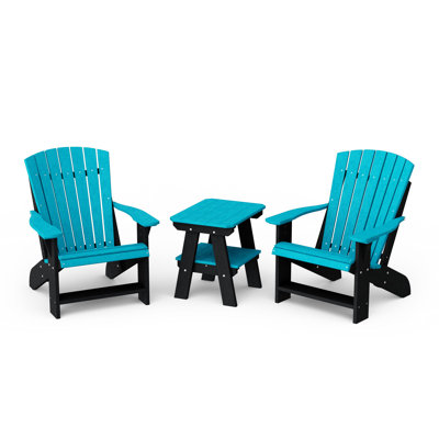 Ensemble de chaises 3 pièces Adirondack Heritage avec table d'appoint Heritage