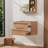 24" Wall mounted Bathroom Vanity Floating Cabinet Base Only, Sink Not Included