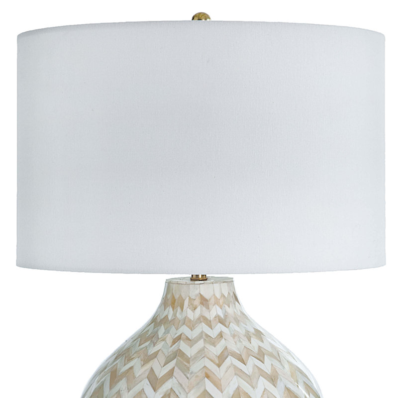 Bone Table Lamp, Natural