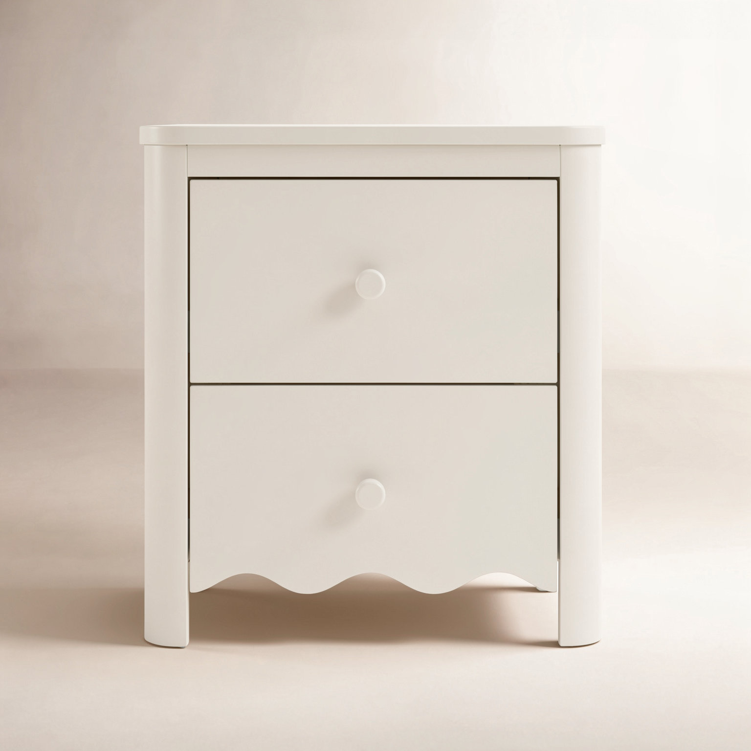 Casablanca Nightstand, Frosted Oat