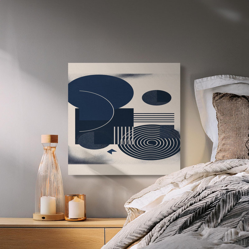 1 Piece Wrapped Canvas Wall Art Set, 60.96 cm H x 60.96 cm W