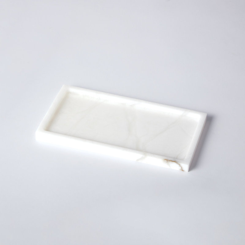 Plateau albâtre rectangulaire