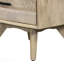 Table de chevet 2 tiroirs gris Mid-Century-1052580006