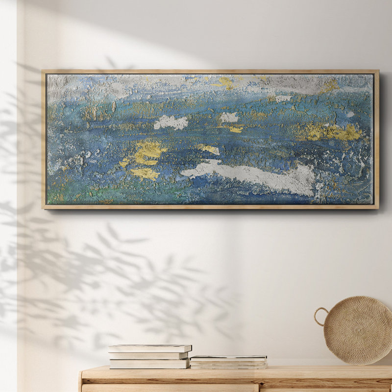 Sparkling Sea II- Framed Canvas