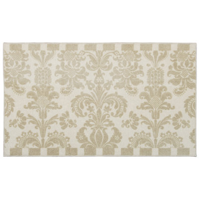 Tapis beige / blanc Grundy