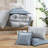 7- Piece Jacquard Comforter Set-130473470