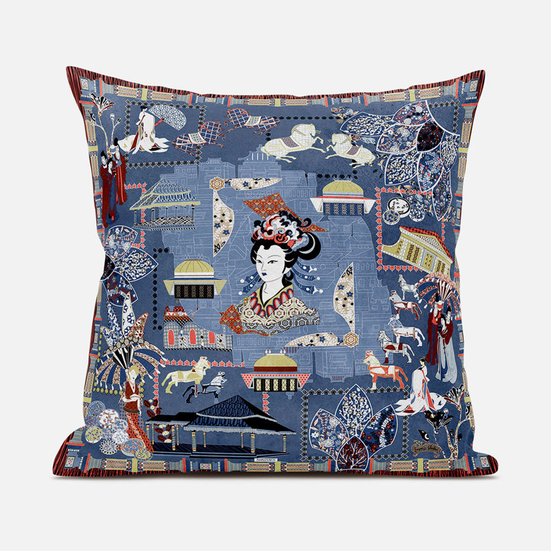 Indoor / Outdoor Square Cushion, 51cm H x 51cm W