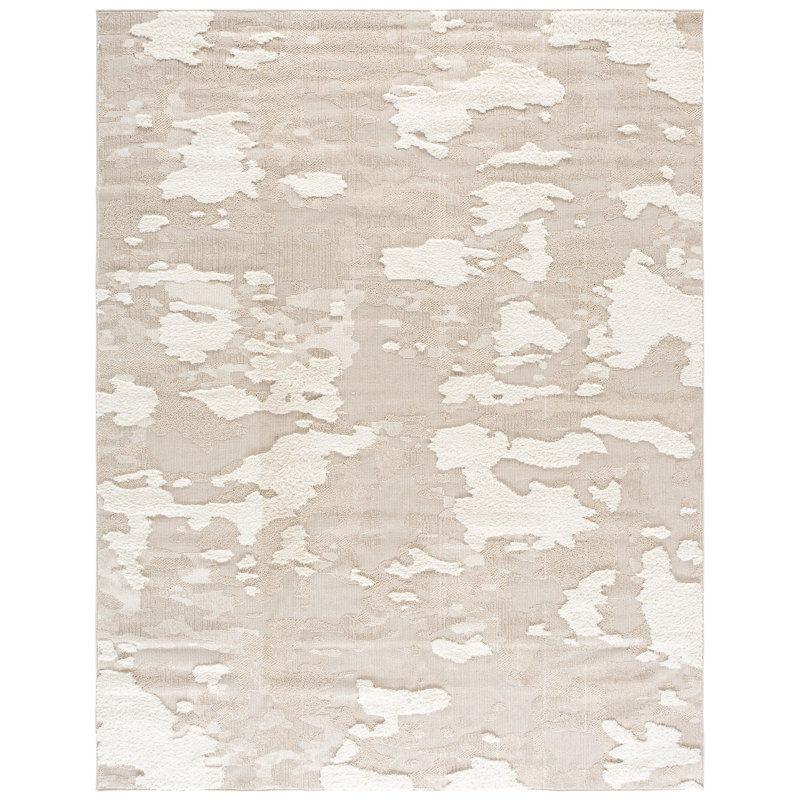 Tapis Amberle 100 beige / ivoire, Rectangle 8 pi x 10 pi