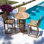 Westminster Teak Outdoor Teak Bar Stool